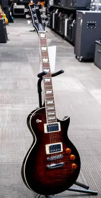 ESP Guitars - LTD EC-256FM - Dark Brown Sunburst 2